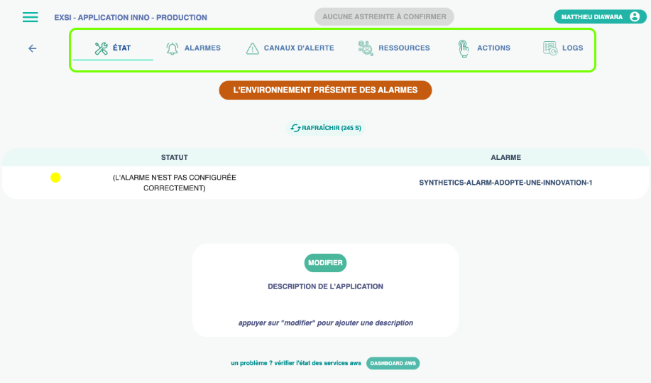 ExSI – Application details